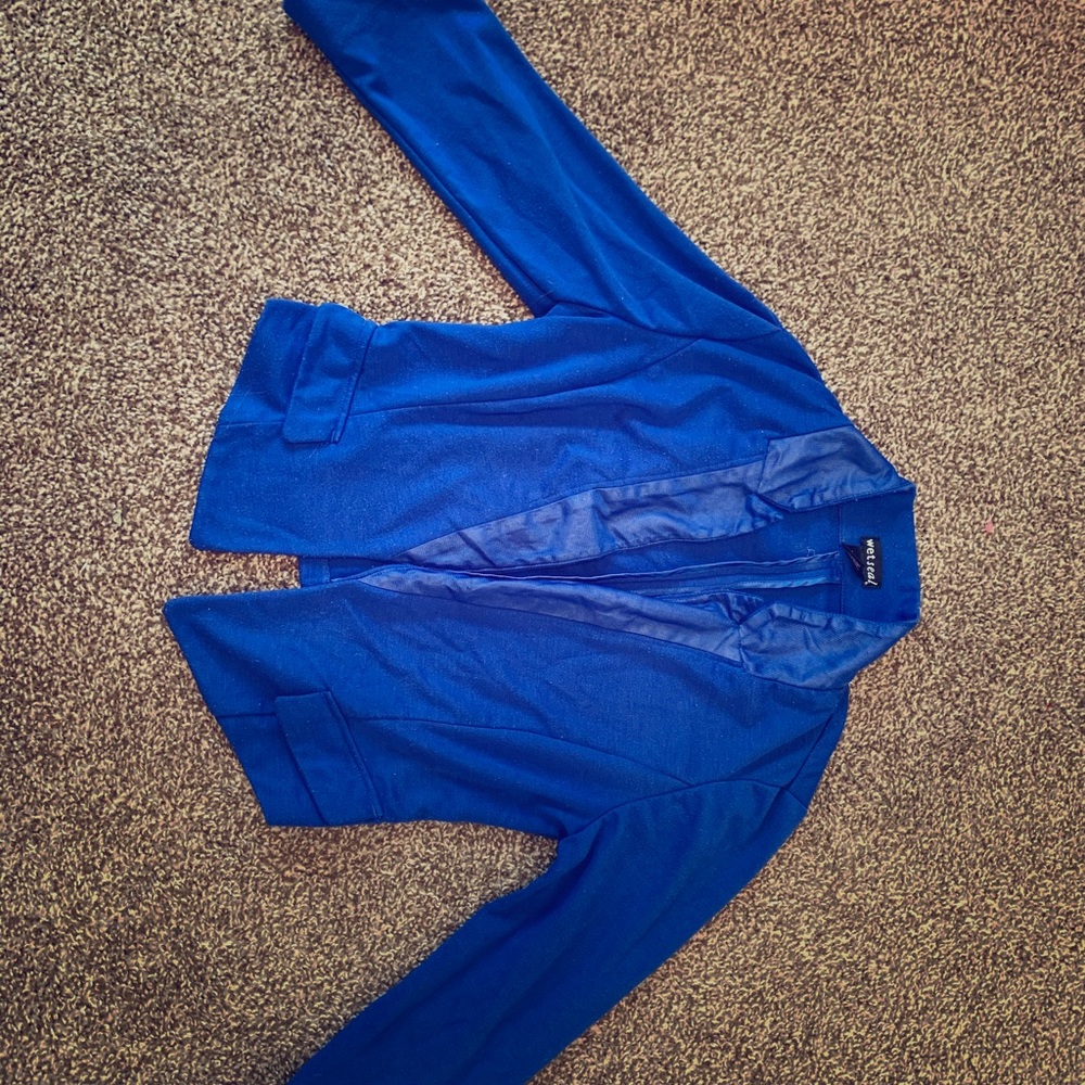 Blue blazer